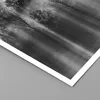 Poster - Poster ohne Rahmen - Bäume drinnen Nebel - 40x40 Produktbild-Vorschau 2