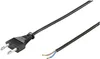 Kabel mit Eurostecker zum Konfektionieren, 1,5 m, Schwarz, Produktbild-Vorschau 4