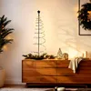 Albero di Natale a spirale con 47 LED metallici in nero con Anteprima dell’immagine prodotto 7