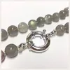 Labradorit Collier Kugel mit 925/- Sterling Silber Produktbild-Vorschau 3