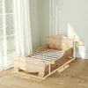 AIYAPLAY Kinderbett Jugendbett Hausbett mit Bären-Design Produktbild-Vorschau 3