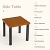 Tavolino da esterno Tribesigns, tavolino da balcone e da Anteprima dell’immagine prodotto 12