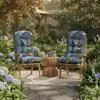 Coussin pour fauteuil à bascule d'extérieur avec sangles, Voir les images du produit 11