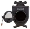 Bruno® Werkstattofen Pyro V mit Herdplatte schwarz 25 kW Produktbild-Vorschau 6