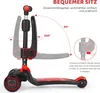 BremToy Kinderroller mit Sitz, Tretroller mit LED Rädern, Produktbild-Vorschau 4