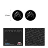 Aufkleber Citroen 3D Logo, schwarz, 2er-Set, 12 mm Produktbild-Vorschau 3