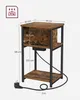 A product shot of a side table with dimensions and load capacity indicated. Náhled obrázku produktu