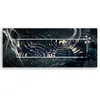 Leinwandbild Geometrische Abstraktion 150x50 Feeby Grau Produktbild-Vorschau 2