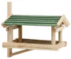 vidaXL Krmítko pro ptáky z masivního dřeva 35x29,5x21 cm Náhled obrázku produktu 7