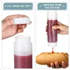 Squeeze Flasche,3Stk 450ml 16oz Plastik Quetschflasche,BPA Produktbild-Vorschau 2