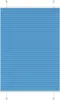 vidaXL Plissee Blau 100x100 cm Stoffbreite 99,4 cm Produktbild-Vorschau 8