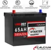 LANGZEIT ASIA Autobatterie 12v 65Ah 580A/EN ASIA Batterie Produktbild-Vorschau 2