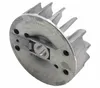A metal flywheel with fins, likely for a small engine, shown against a white background. Náhľad obrázku produktu