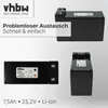 vhbw Akku kompatibel mit Wiper F35, F35s, F28, Joy Xp, J Produktbild-Vorschau 5
