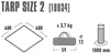 High Peak Tarp 2, Sonnensegel, (4m x 4m) Produktbild-Vorschau 6