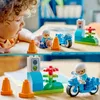 LEGO DUPLO Blaues Polizeimotorrad - Lernspielzeug zur Produktbild-Vorschau 5