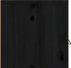 vidaXL Wandschränke 2 Stk. Schwarz 60x30x30 cm Massivholz Produktbild-Vorschau 9