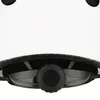 Close-up view of the rear adjustment mechanism of a white helmet. Produktbild-Vorschau