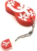 Onlineworld2013 Sandale Flip Flop Schuh in Rot Funny USB Produktbild-Vorschau 1