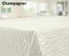 Beautex Damast Tischdecke Jacquard oval bügelfrei Streifen Produktbild-Vorschau 2