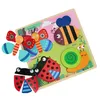 HOLZ puzzle für Kinder, GROßES Lernpuzzle, Tiere im Garten Produktbild-Vorschau 5
