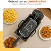 Goliving Fritteuse 3 l – Glasfenster – bis 190 °C – 2000 W Produktbild-Vorschau 2