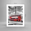 Poster - Poster ohne Rahmen - Trafalgar Platz Taxi London - Produktbild-Vorschau 4