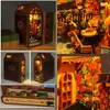 3D Holz Book Nook Modell Bausatz Mit LED‑Licht, Produktbild-Vorschau 4