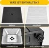 MEATEOR Feuertisch Ambiente Cube Kohle, stilvolle Produktbild-Vorschau 4