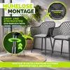 Set di 2 sedie da giardino tillvex® resistenti alle Anteprima dell’immagine prodotto 4