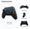Wireless Gaming Controller für PC / Android / Switch RGB 6 Produktbild-Vorschau 4