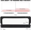 barrière de lit 180cm Barrière de lit pour bébés et enfants Voir les images du produit 4