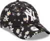 Kšiltovka Kids New Era 9Forty All Over Print Daisy Black Náhled obrázku produktu 4