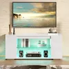 TV Lowboard mit LED-Beleuchtung & Fernbedienung, 120cm Produktbild-Vorschau 8
