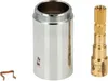 Three plumbing parts laid out on a white background. Produktbild-Vorschau