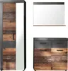 trendteam Garderobe 3-teilige Kombination Indy Graphit Grau Produktbild-Vorschau 1