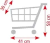 Bayer Chic Supermarkt Einkaufswagen pink mit integriertem Produktbild-Vorschau 5