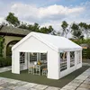 Auto-Zeltgarage 4x6m – Mit separaten Rolltoren vorne und Produktbild-Vorschau 9