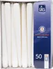 PROFILine - Spitzkerzen 50er-Packung, weiss Produktbild-Vorschau 1