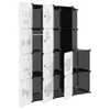 VidaXL 340582, Czarny, Polipropylen, Stal, 465 mm, 1440 mm Podgląd zdjęcia produktu 6