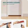 VOUNOT® Zugluftstopper für Türen 100cm, Selbstklebende Produktbild-Vorschau 5