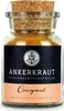 A glass jar of spice blend with a cork lid, featuring a dark label with branding and product name. Anteprima dell’immagine prodotto