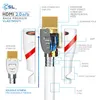 CSL 8k kabel HDMI 2.1, 4K Ultra HD, UHD, Full HD, 3D, ARC, Náhled obrázku produktu 4