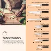 Klarstein Blok na noże z nożami, 7-częściowy zestaw noży z Podgląd zdjęcia produktu 4
