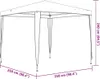 vidaXL tenda professionale per feste 2,5×2,5 m antracite 90 Anteprima dell’immagine prodotto 13