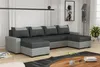 Wohnlandschaft Schlafsofa Sofa HEDVIG LUX Stoff Inari Grau- Produktbild-Vorschau 1