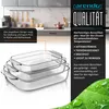 Set di 3 contenitori in vetro per forno, adatti per Anteprima dell’immagine prodotto 4