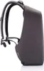 Side view of a dark gray backpack against a white background. Anteprima dell’immagine prodotto