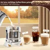 Kaffee French Press, Roboter Motiv Kaffeekanne 960ml, Produktbild-Vorschau 7