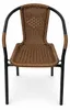 Aga Gartenstuhl RATAN Schwarz/Braun Produktbild-Vorschau 4